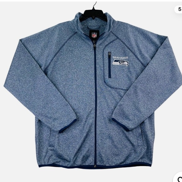 Seattle Seahawks Men’s zip up hoodie - Picture 1 of 9
